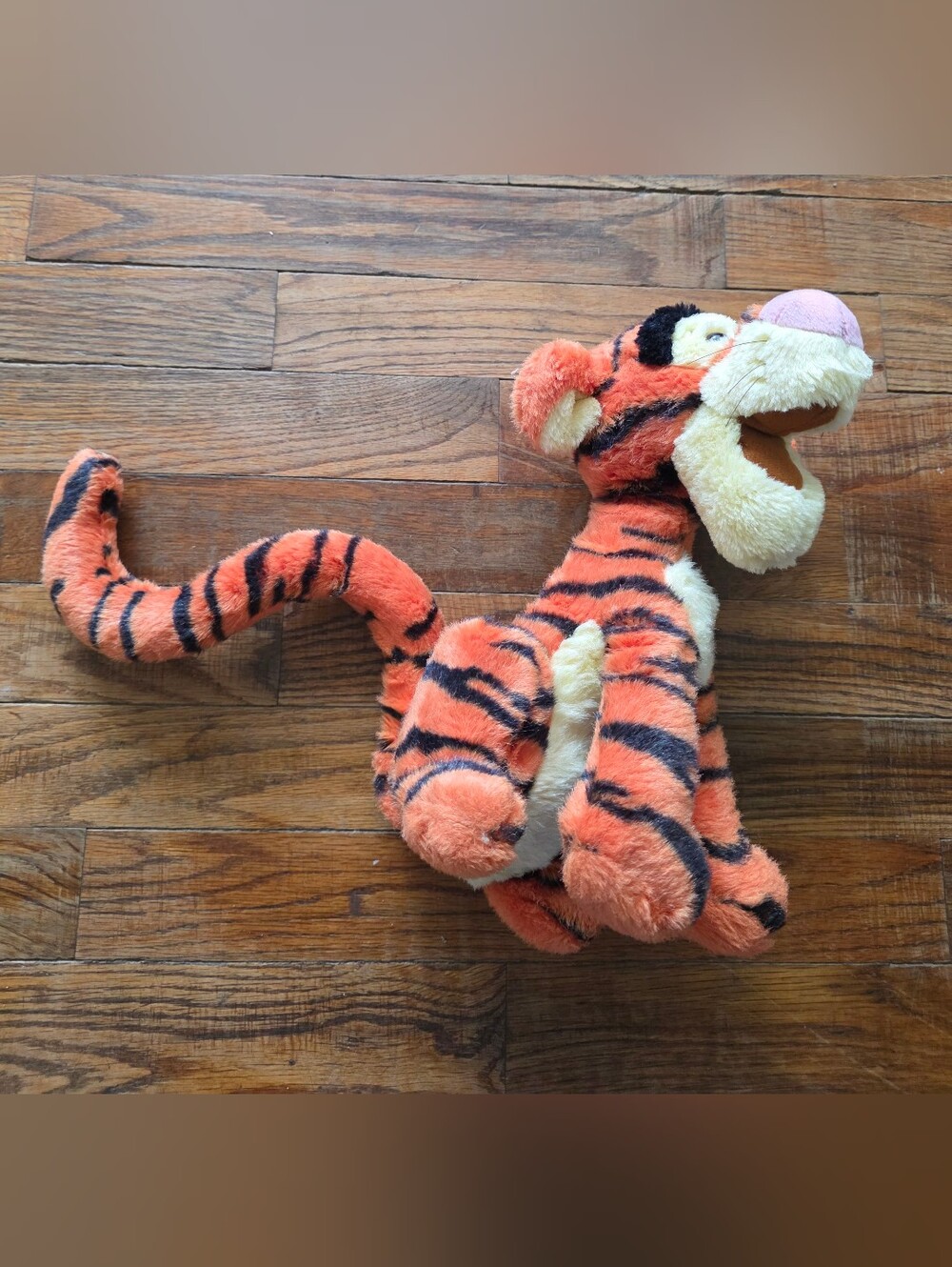 Disney Tigger Plush Tiger Stuffed Animal - Orange and Black